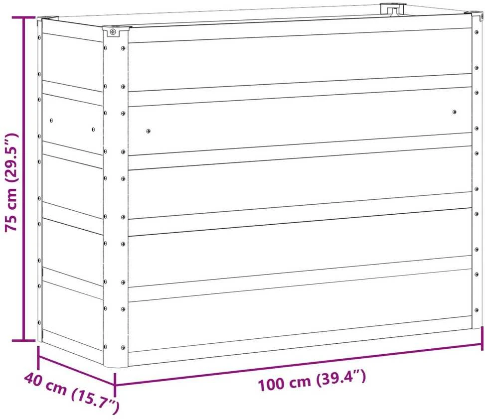 Lovelis Žalia 100 x 40 x 75 cm Plienas