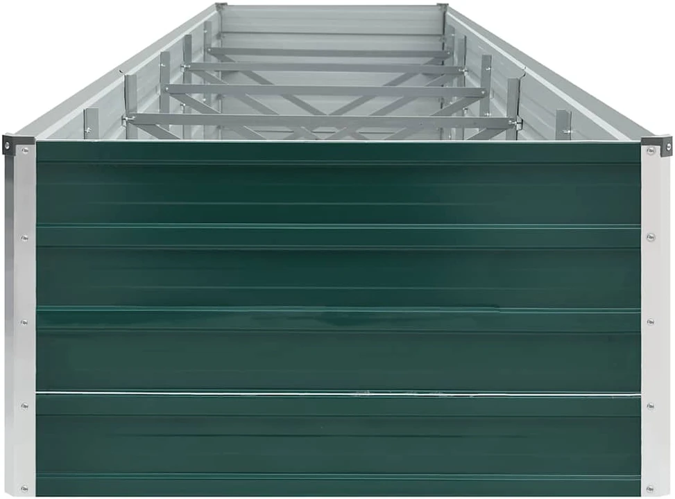 Lovelis, žalias, 480x80x45cm, galvanizuotas plienas, aukštas