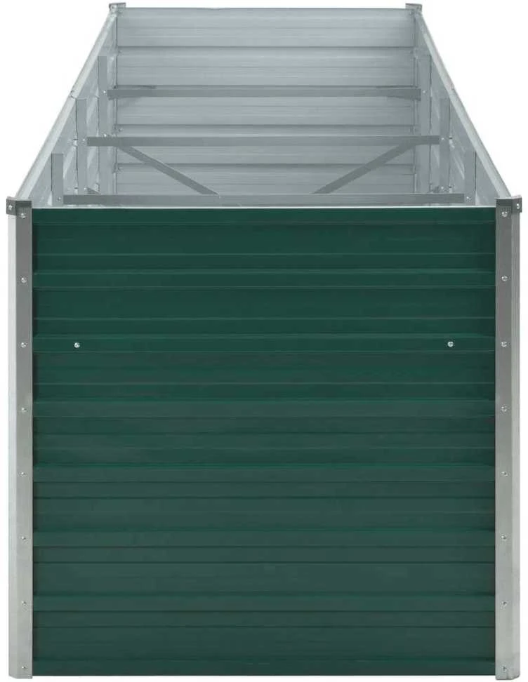 Lovelis, žalias, galvanizuotas plienas, 320x80x77cm