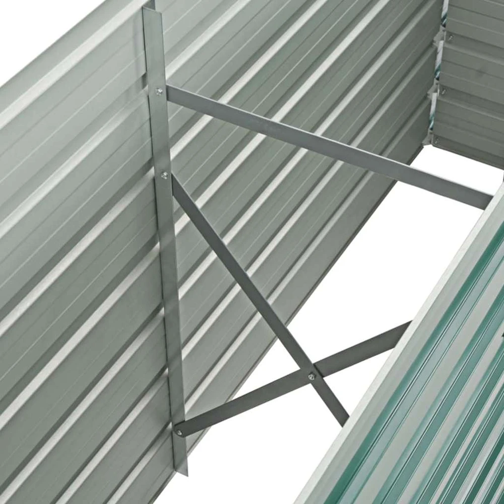 Lovelis, žalias, galvanizuotas plienas, 160x40x77cm