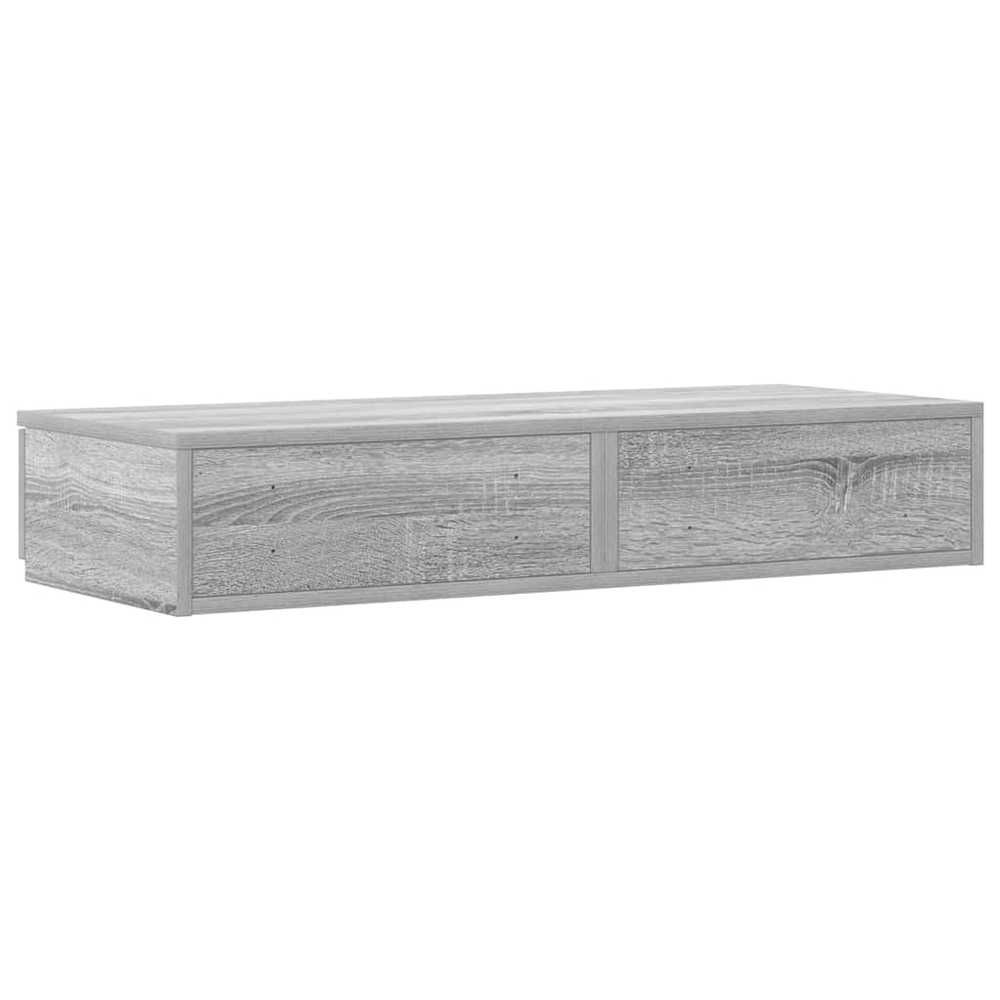 Lovos stalčiai Pilkas Sonoma 90 x 36,5 x 16,5 cm