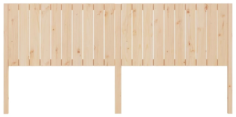 Lovos galvūgalis, 205,5x4x100cm, pušies medienos masyvas