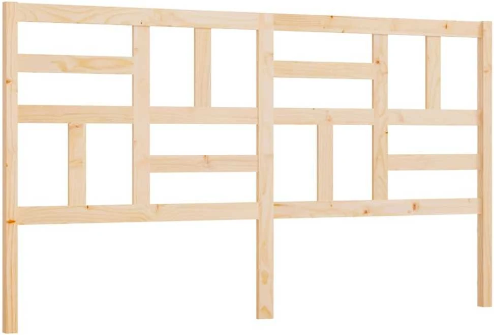 Lovos galvūgalis, 206x4x104cm, pušies medienos masyvas