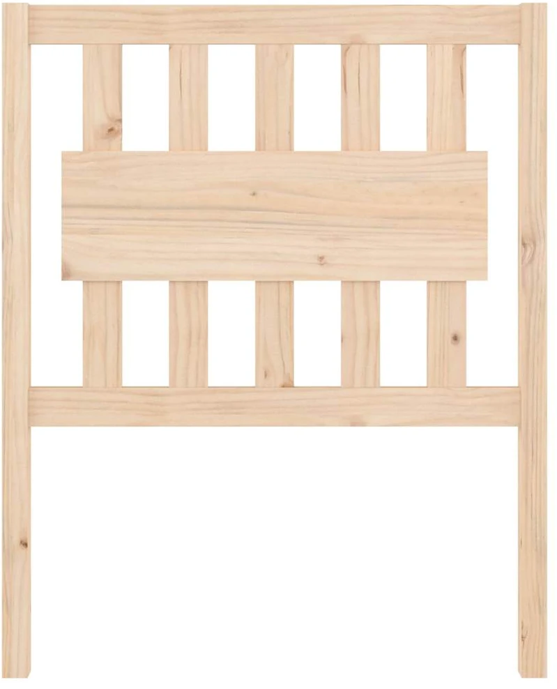 Lovos galvūgalis, 80,5x4x100cm, pušies medienos masyvas