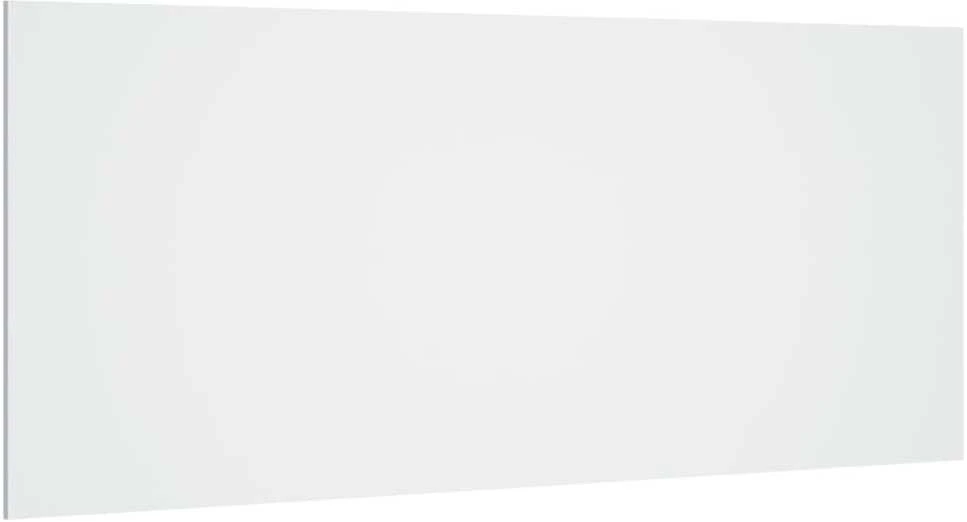 Lovos galvūgalis, baltas, 200x1,5x80cm, apdirbta mediena