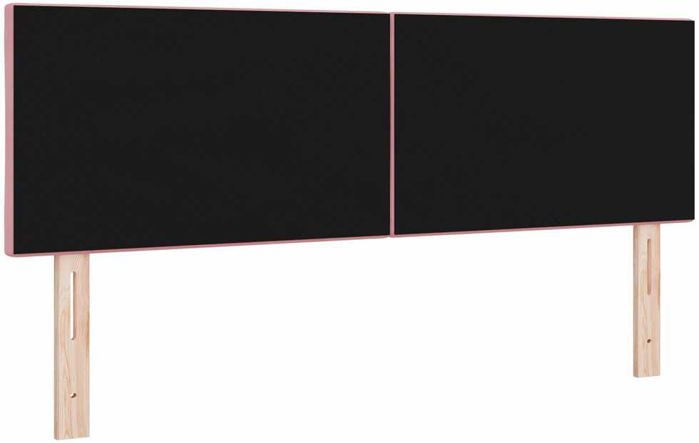 Galvūgalis Rožinė 144 cm Aksomas