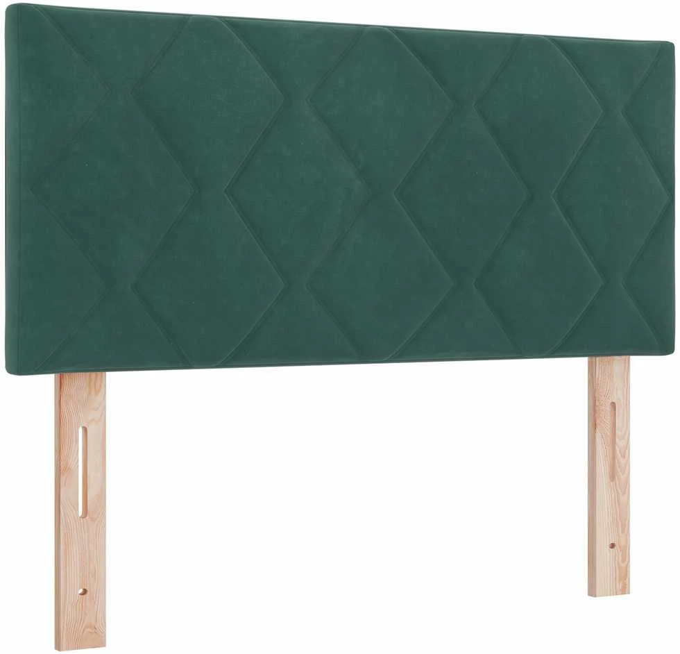 Galvūgalis Tamsiai žalia 100 cm Aksomas