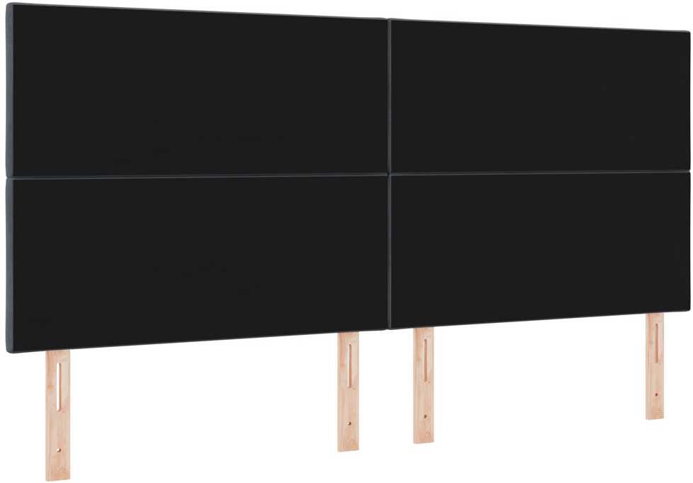 Galvūgalis Tamsiai pilka 200 cm Aksomas