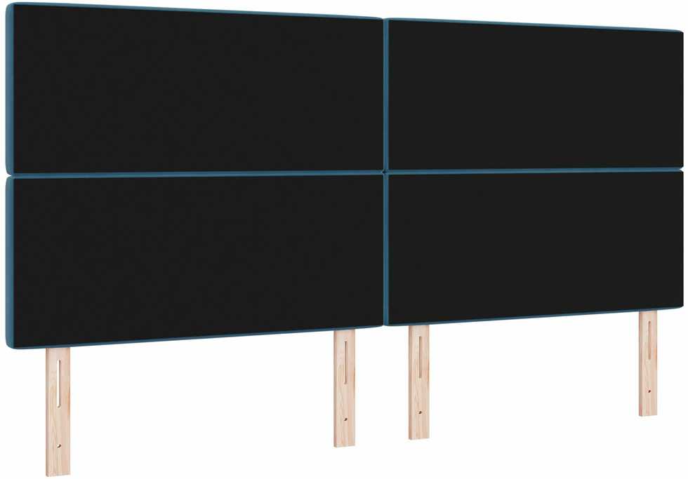 Galvūgalis Tamsiai mėlyna 200 cm Aksomas