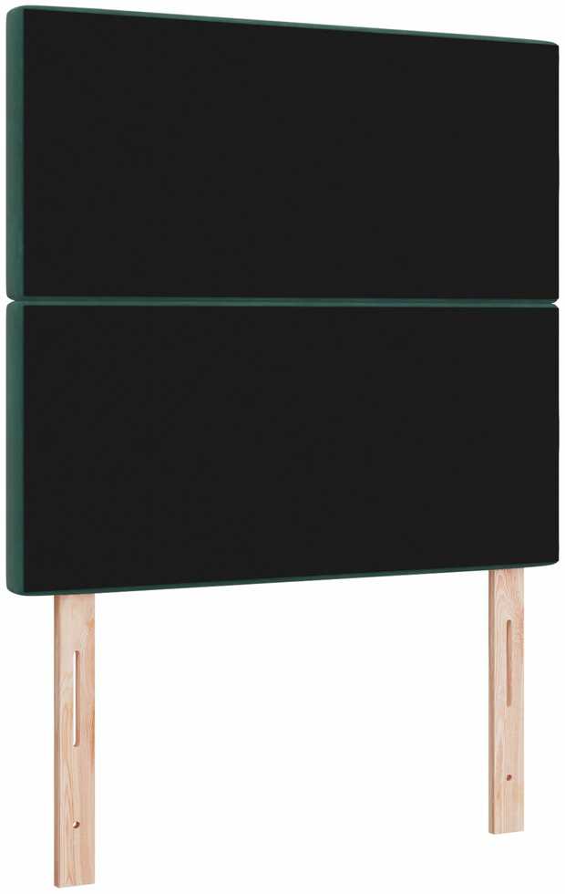 Galvūgalis Tamsiai žalia 90 cm Aksomas