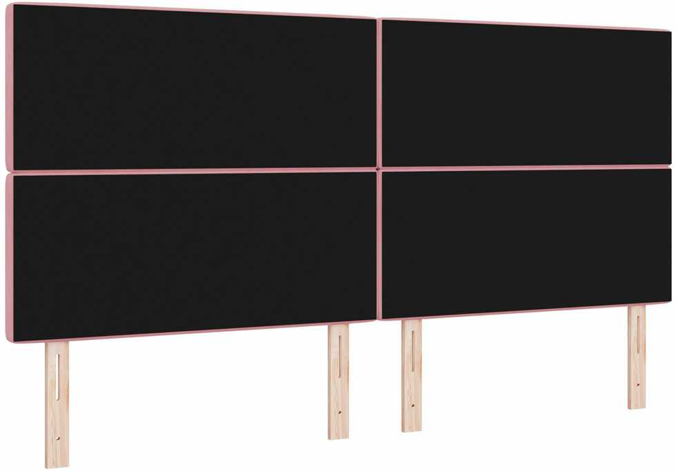 Galvūgalis Rožinė 200 cm Aksomas
