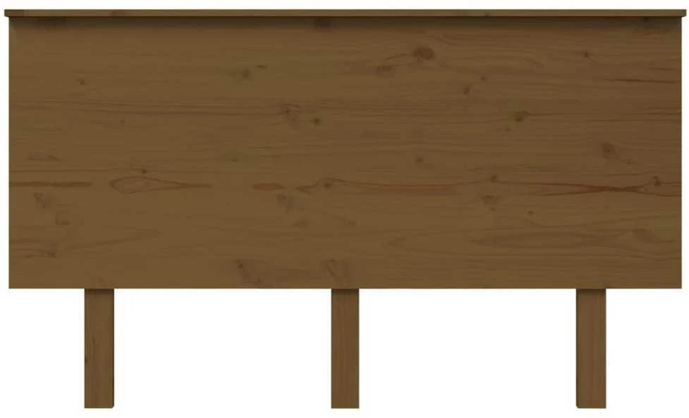 Lovos galvūgalis, medaus rudas, 139x6x82,5cm, pušies masyvas