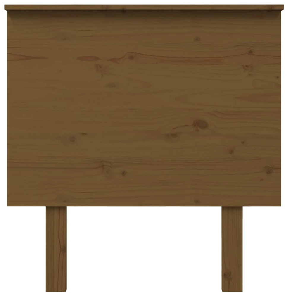 Lovos galvūgalis, medaus rudas, 79x6x82,5cm, pušies masyvas