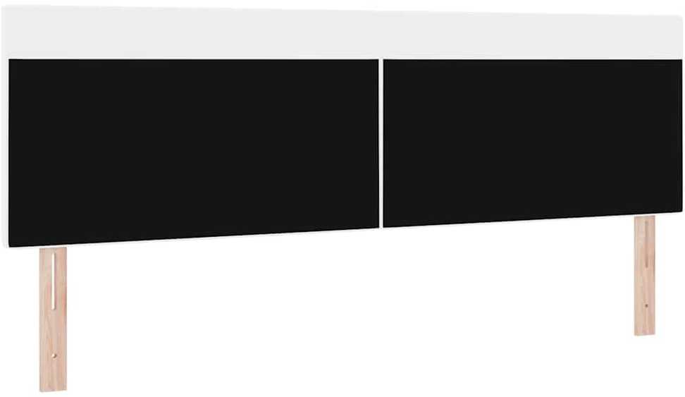 LED galvūgalis Balta 180 cm Dirbtinė oda