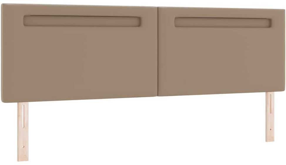 LED galvūgalis Kapučino 180 cm Dirbtinė oda