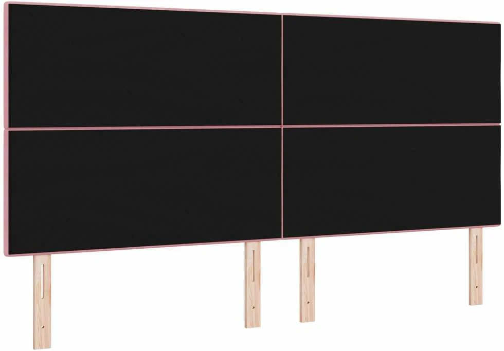 Galvūgalis Rožinė 200 cm Aksomas