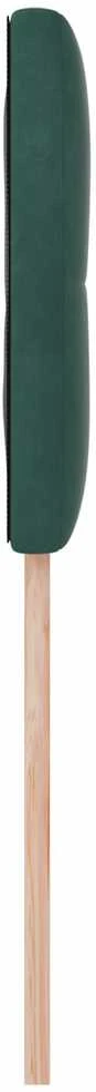 Galvūgalis Tamsiai žalia 80 cm Aksomas