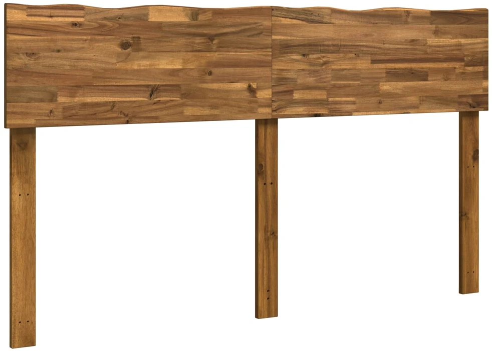 Lovos galvūgalis su natūraliu kraštu ROSTOCK Natūrali 120 cm