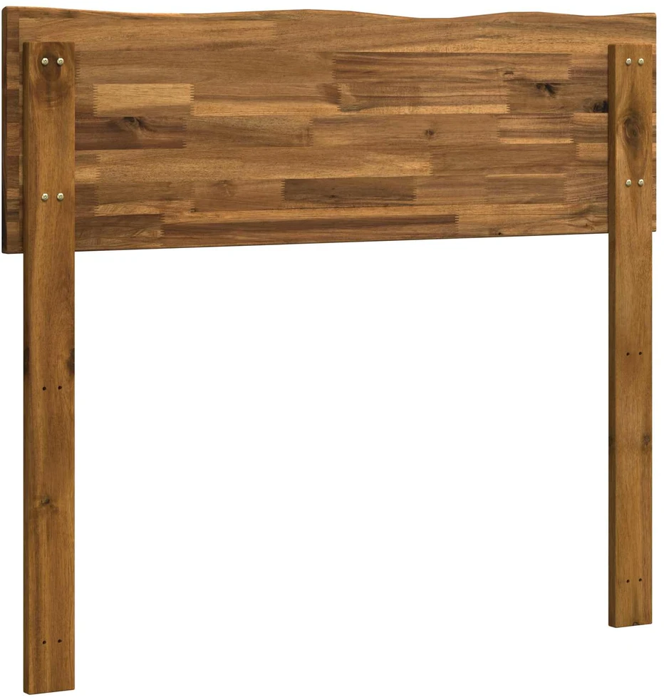 Lovos galvūgalis su natūraliu kraštu ROSTOCK Natūrali 90 cm