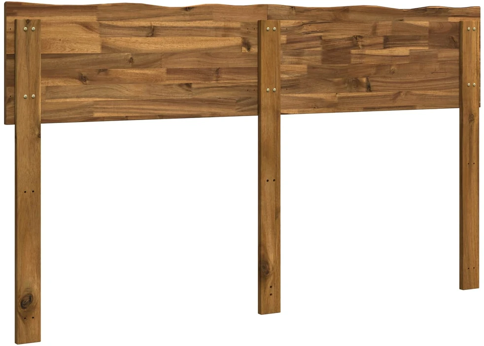 Lovos galvūgalis su natūraliu kraštu ROSTOCK Natūrali 120 cm