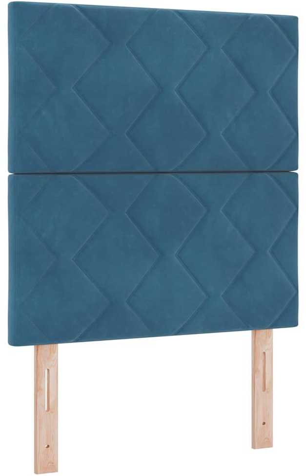 Galvūgalis Tamsiai mėlyna 80 cm Aksomas