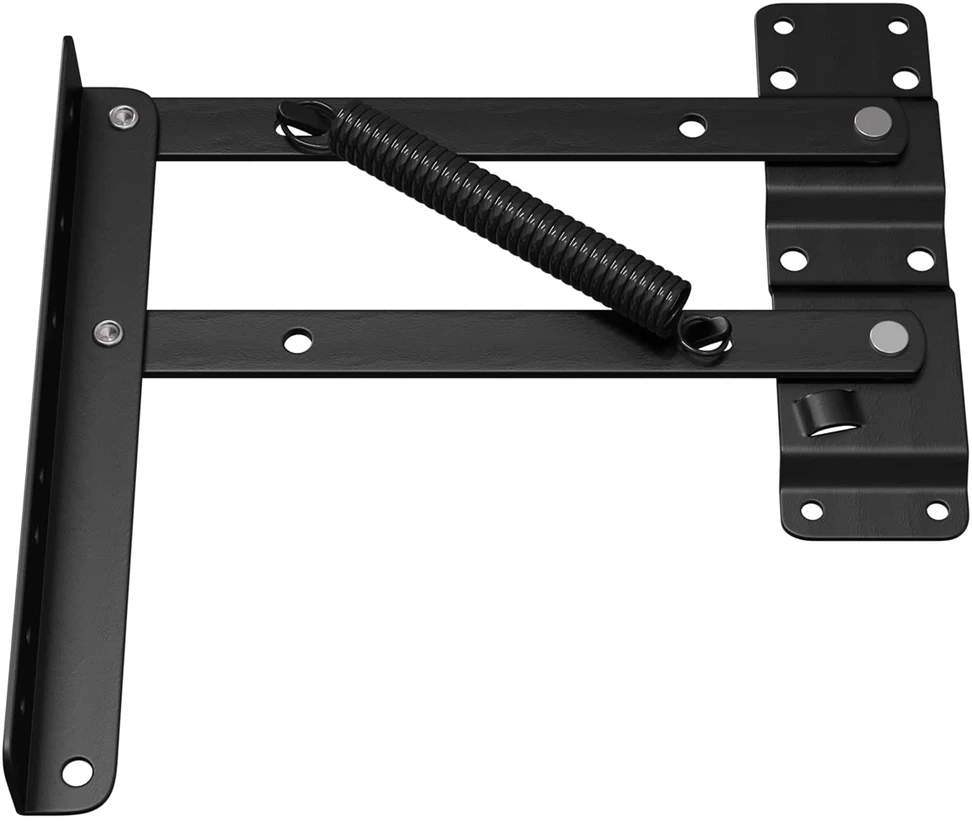 Lovos kėlimo mechanizmas 2 vnt. Juoda 340 x 95 x 40 mm Geležis
