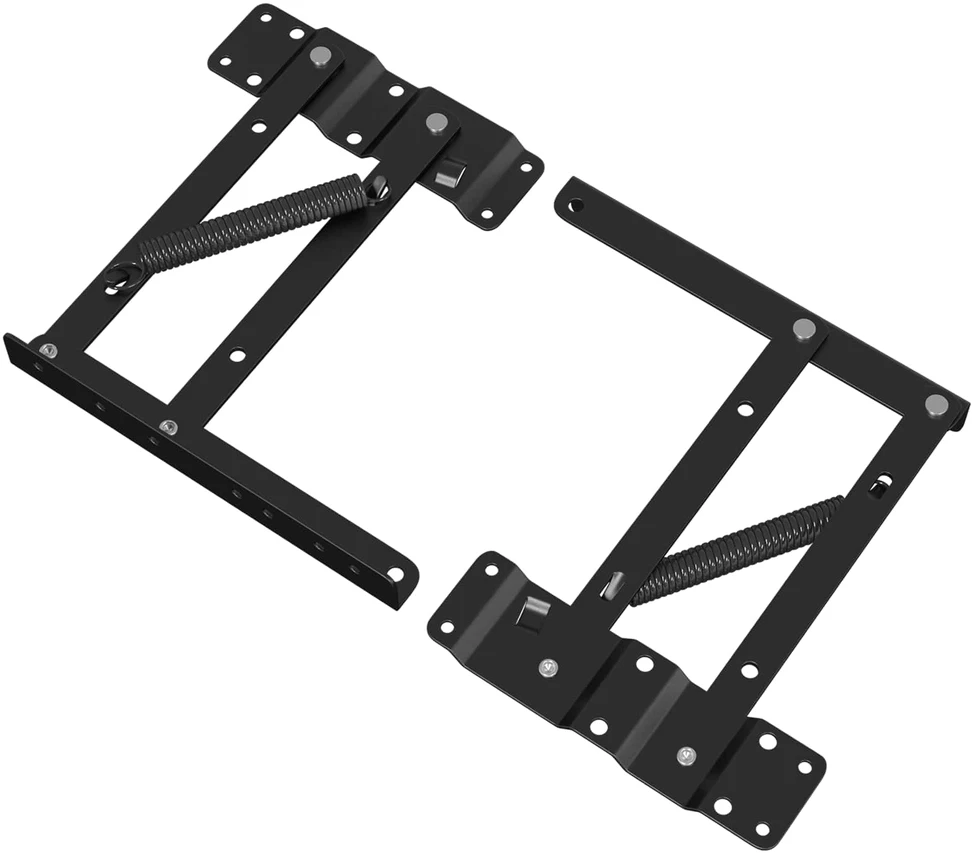 Lovos kėlimo mechanizmas 2 vnt. Juoda 340 x 95 x 40 mm Geležis