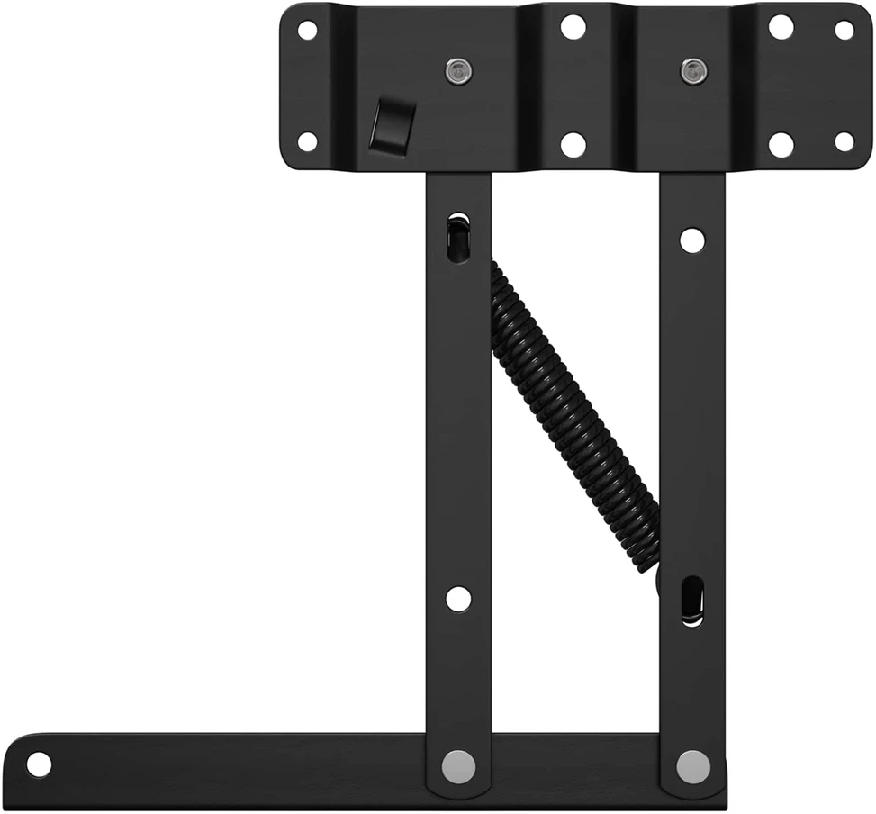 Lovos kėlimo mechanizmas 2 vnt. Juoda 340 x 95 x 40 mm Geležis
