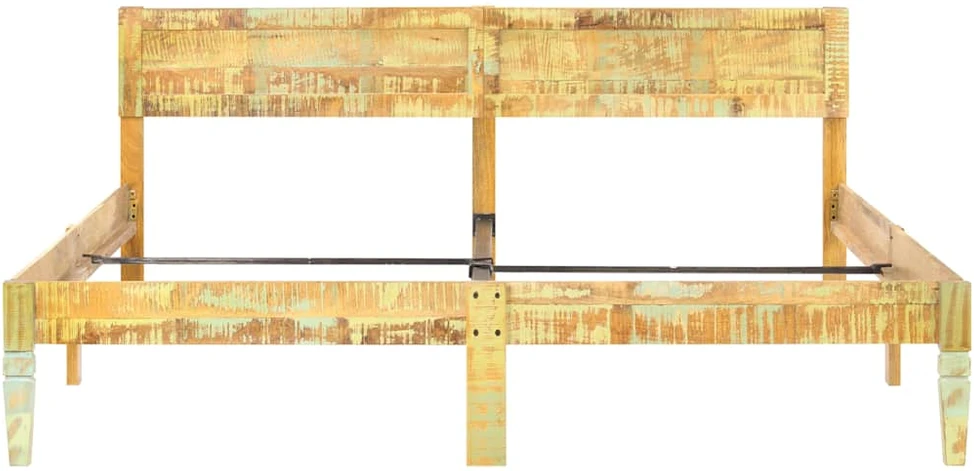 Lovos rėmas, 180x200cm, perdirbtos medienos masyvas
