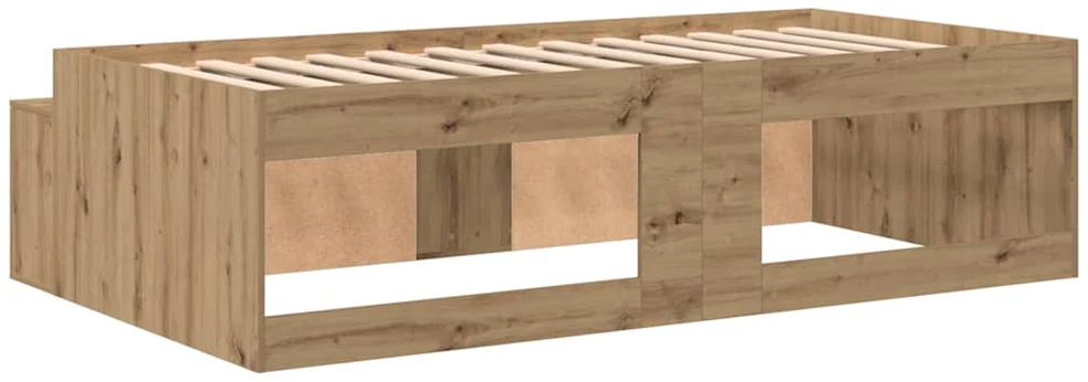 Lova Lovos rėmas Amatininkų ąžuolas 100 x 200 cm Apdirbta mediena