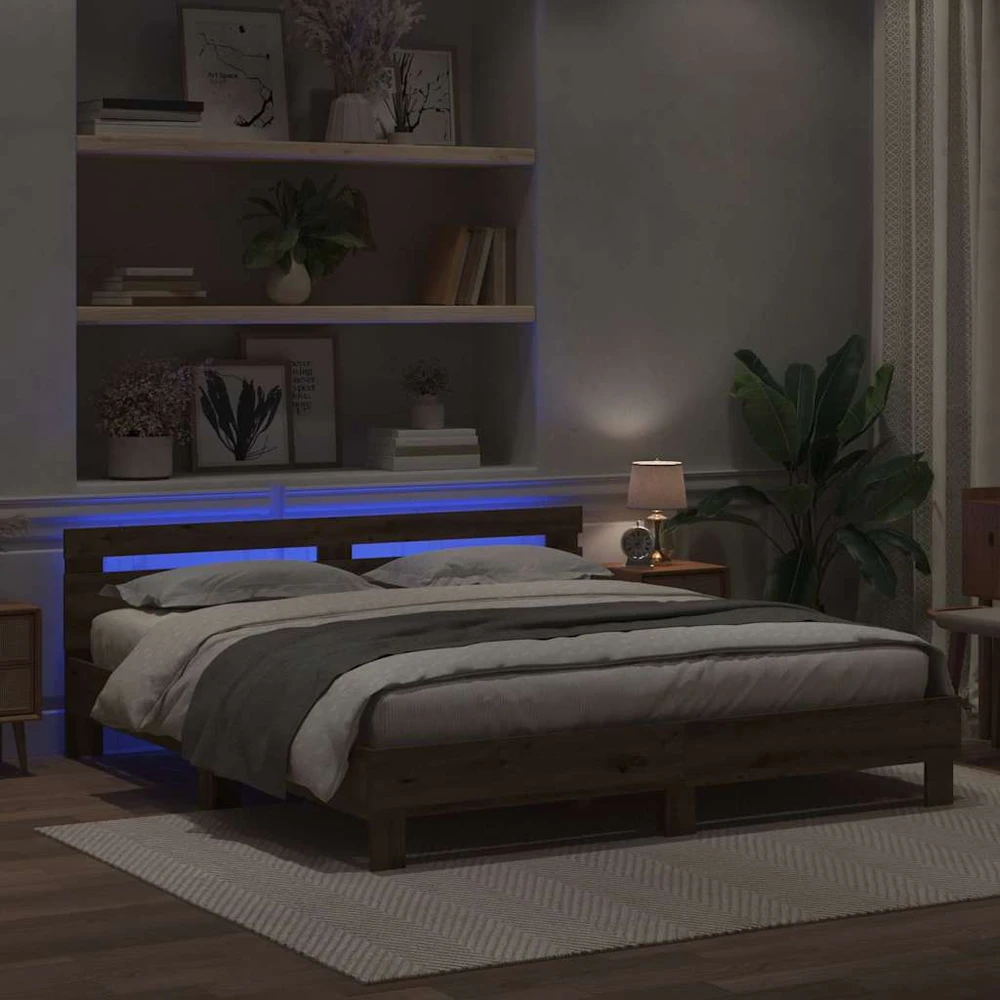 Lovos rėmas Amatininkų ąžuolas 200 x 200 cm Apdirbta mediena