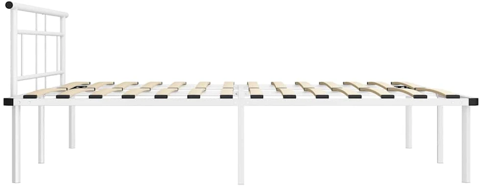 Lovos rėmas, baltos spalvos, 180x200cm, metalas