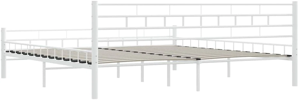 Lovos rėmas, baltos spalvos, 200x200cm, metalas