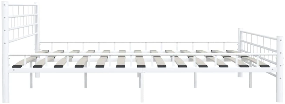 Lovos rėmas, baltos spalvos, 200x200cm, metalas