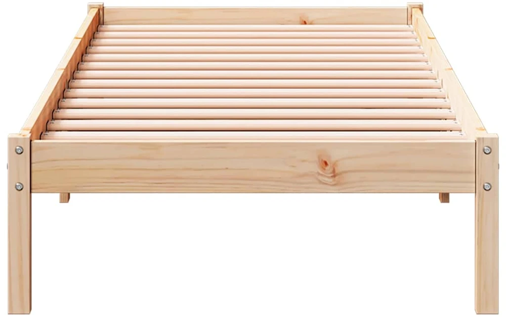 Lova Lovos rėmas be čiužinio, 100x210cm, pušies masyvas, itin ilgas
