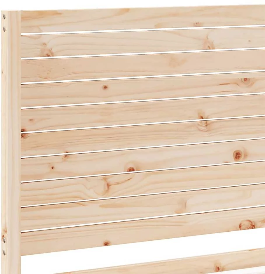 Lova Lovos rėmas be čiužinio, 90x210cm, medienos masyvas, itin ilgas