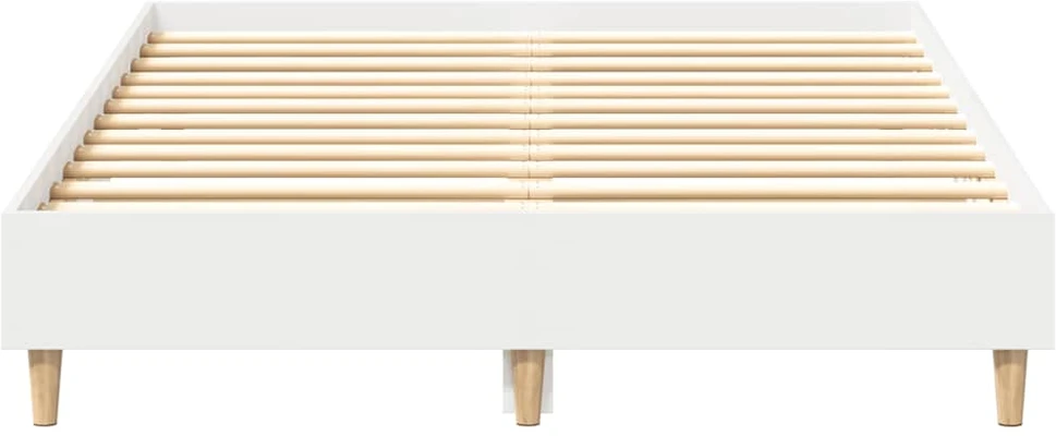 Lovos rėmas Be Čiužinio Baltas 120x200 cm Inžinierinė mediena