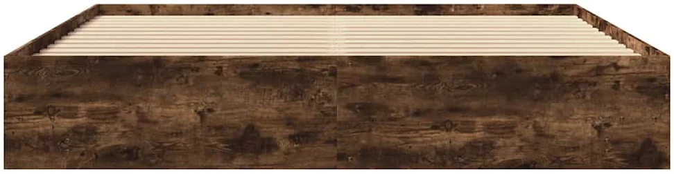 Lovos rėmas, dūminio ąžuolo, 200x200cm, apdirbta mediena