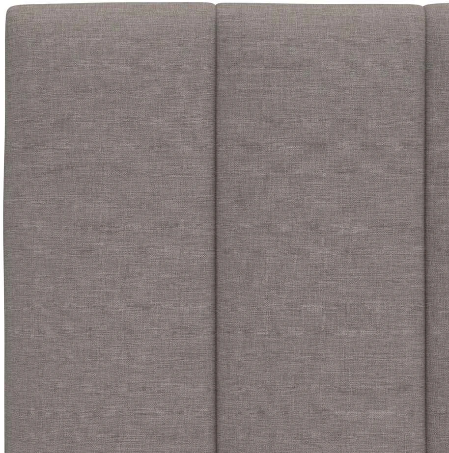 Lovos rėmas be čiužinio, Hanko, taupe spalvos, 140x200cm, audinys
