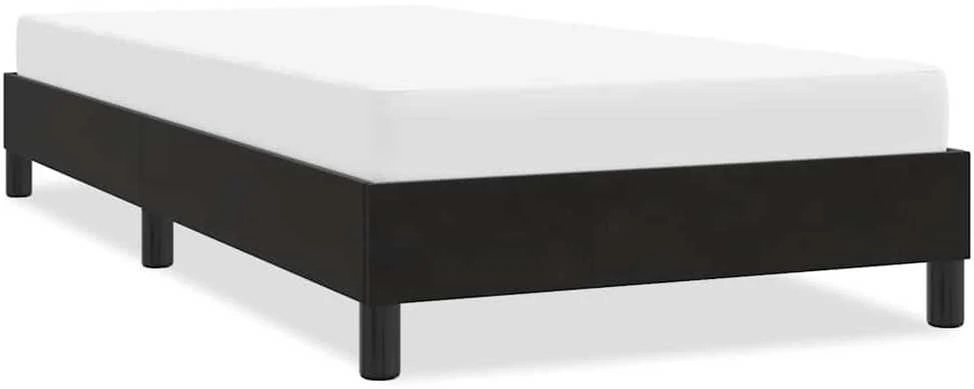 Lova Lovos rėmas be čiužinio Juodas 90x220 cm aksomas