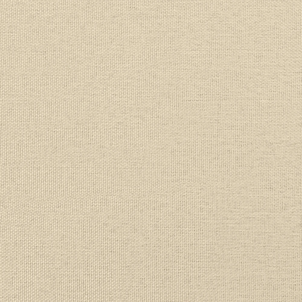 Lovos rėmas be čiužinio, kreminės spalvos, 160x200cm, audinys