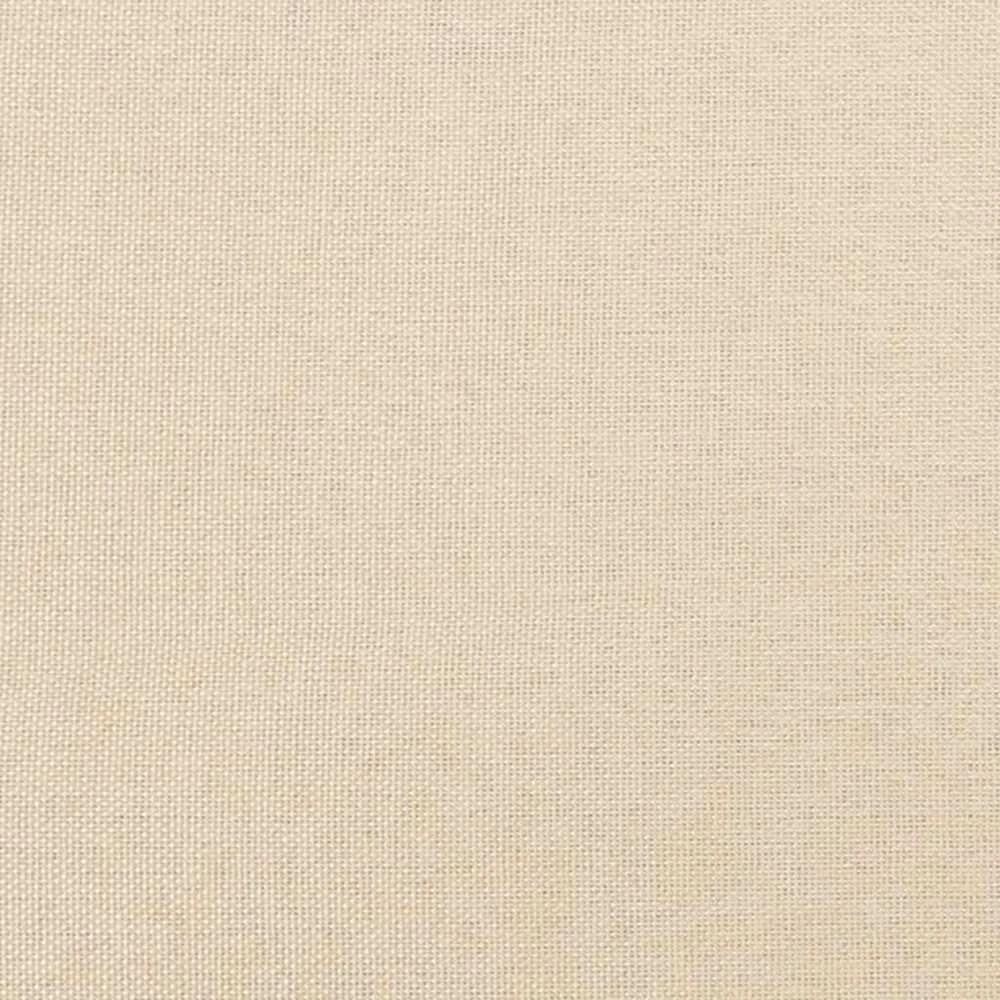 Lovos rėmas be čiužinio, kreminės spalvos, 160x200cm, audinys