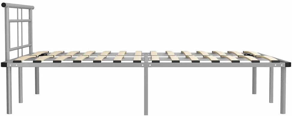 Lovos rėmas, pilkos spalvos, 140x200cm, metalas