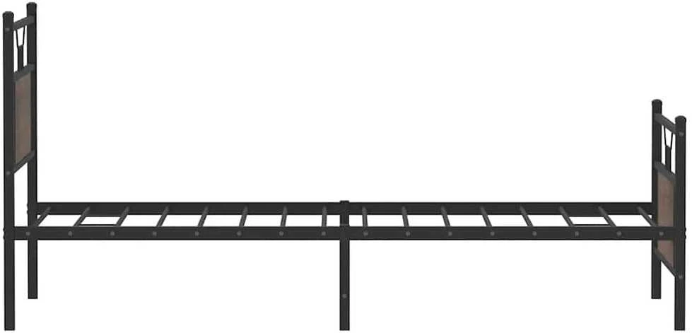 Lovos rėmas be čiužinio, ruda, 90x200cm, apdirbta mediena