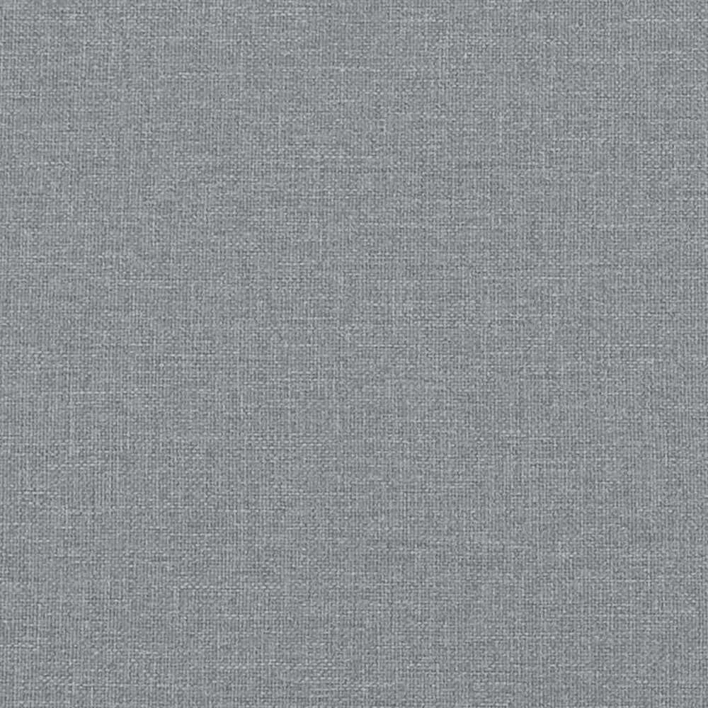 Lovos rėmas be čiužinio, šviesiai pilkas, 180x200cm, audinys