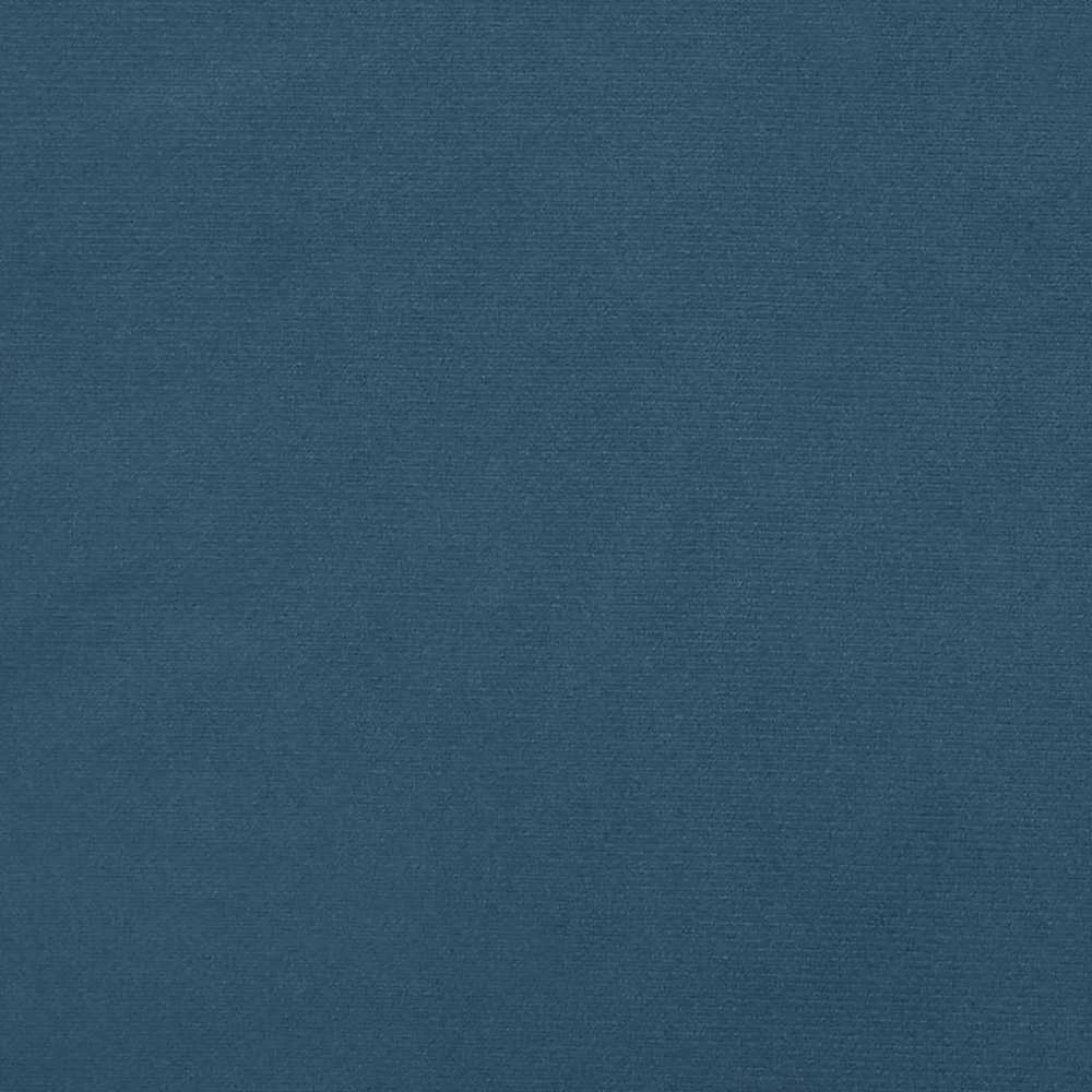Lovos rėmas be čiužinio tamsiai mėlynas 90x200 cm aksomas