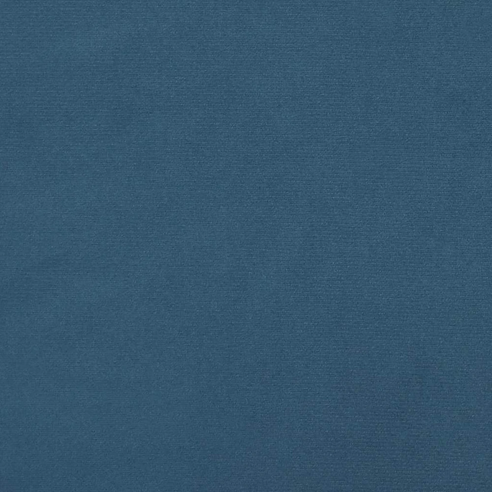 Lovos rėmas be čiužinio tamsiai mėlynas 90x190 cm aksomas
