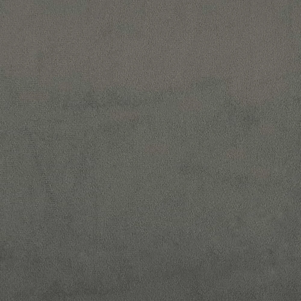 Lovos rėmas be čiužinio, tamsiai pilkas, 160x200cm, aksomas