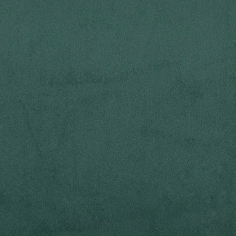Lovos rėmas be čiužinio tamsiai žalias 140x200 cm aksomas