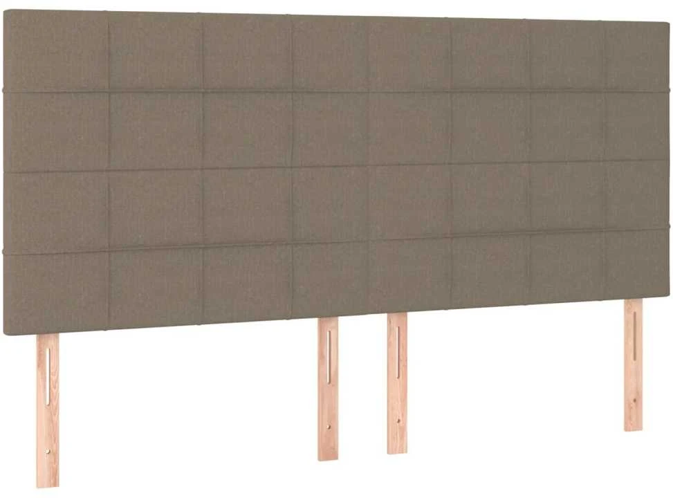 Lovos rėmas be čiužinio, taupe spalvos, 180x200cm, audinys